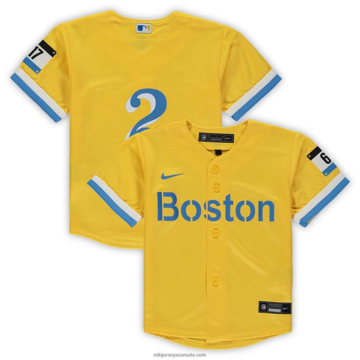 Toddler Boston Red Sox Xander Bogaerts Nike Gold City Connect Replica Player Jersey MLB Jerseys 6P0T1203 Toddler Boston Red Sox Xander Bogaerts Nike Gold City Connect Replica Player Jersey MLB Jerseys 6P0T1203