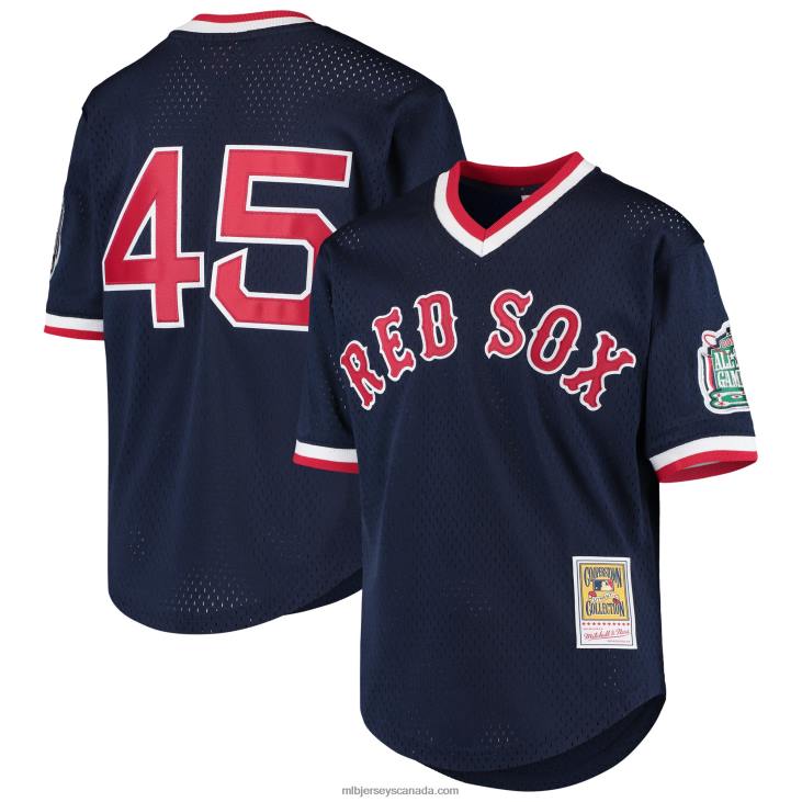 Youth Boston Red Sox Pedro Martinez Mitchell & Ness Navy Cooperstown Collection Mesh Batting Practice Jersey MLB Jerseys 6P0T1152 Youth Boston Red Sox Pedro Martinez Mitchell & Ness Navy Cooperstown Collection Mesh Batting Practice Jersey MLB Jerseys 6P0T1152