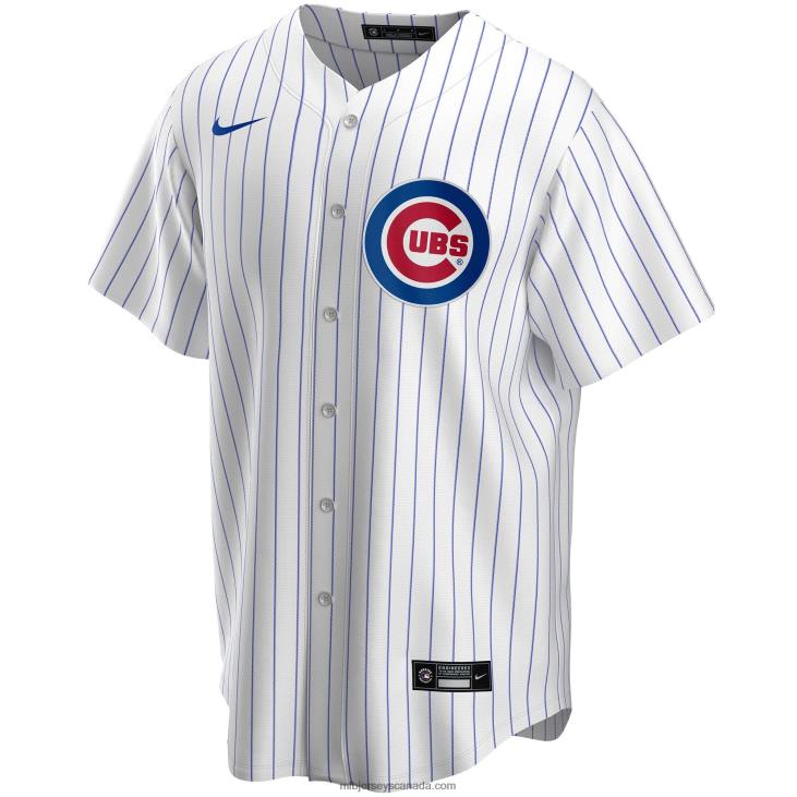 Youth Chicago Cubs Nike White Home Replica Custom Jersey MLB Jerseys 6P0T559