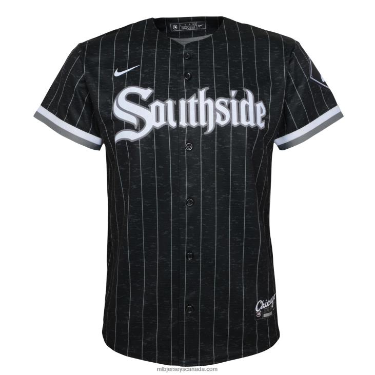 Youth Chicago White Sox Yoan Moncada Nike Black City Connect Replica Player Jersey MLB Jerseys 6P0T1388