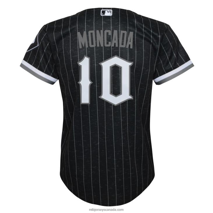 Youth Chicago White Sox Yoan Moncada Nike Black City Connect Replica Player Jersey MLB Jerseys 6P0T1388