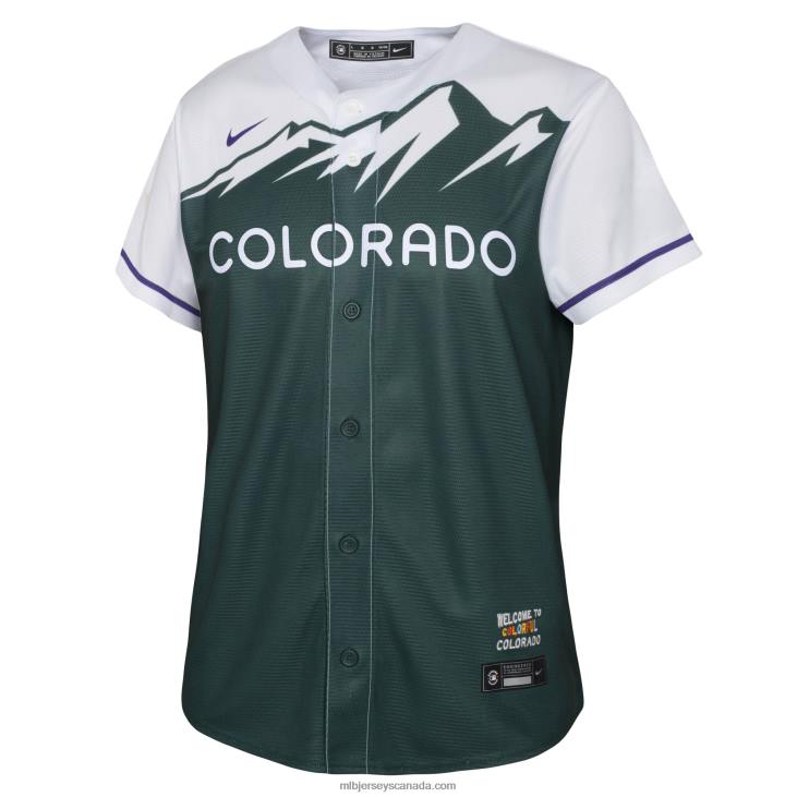 Youth Colorado Rockies Kris Bryant Nike Green 2022 City Connect Replica Player Jersey MLB Jerseys 6P0T1306 Youth Colorado Rockies Kris Bryant Nike Green 2022 City Connect Replica Player Jersey MLB Jerseys 6P0T1306