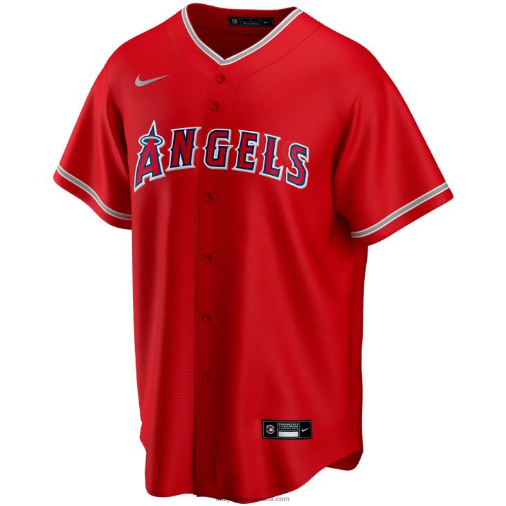 Youth Los Angeles Angels Nike Red Alternate Replica Team Jersey MLB Jerseys 6P0T780