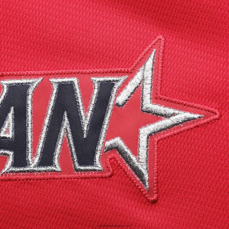 Youth American League Majestic Red/Navy 2019 All-Star Game Workout Team Jersey MLB Jerseys 6P0T1536