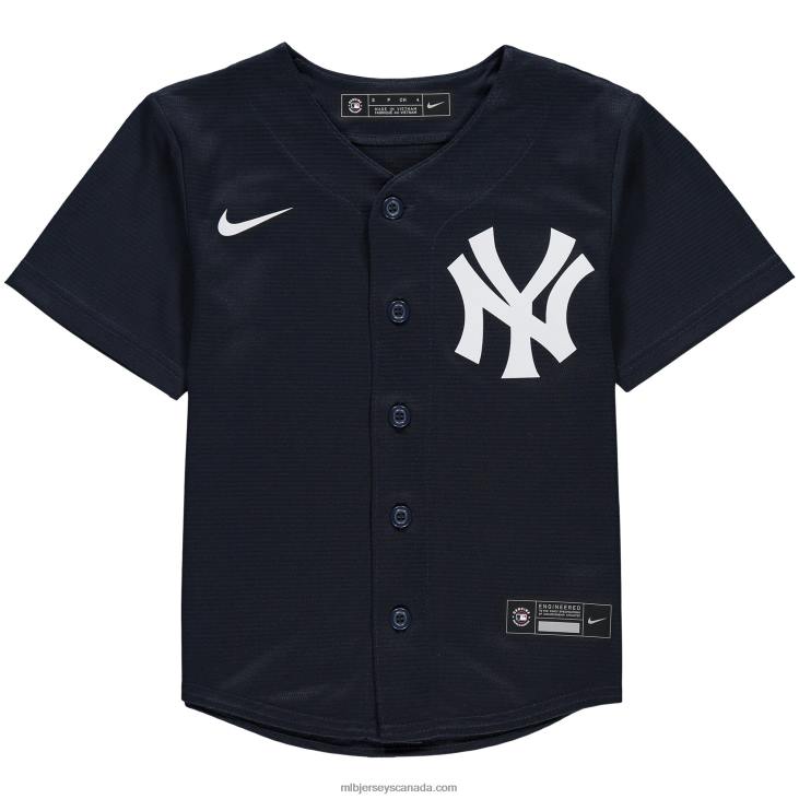 Preschool New York Yankees Nike Navy Alternate Replica Team Jersey MLB Jerseys 6P0T1564