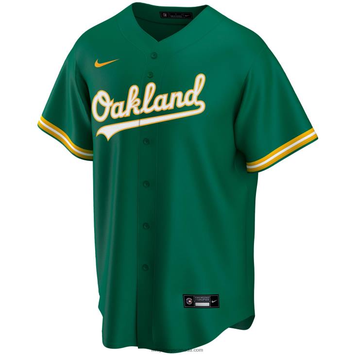 Youth Oakland Athletics Matt Chapman Nike Kelly Green Alternate Replica Player Jersey MLB Jerseys 6P0T1384