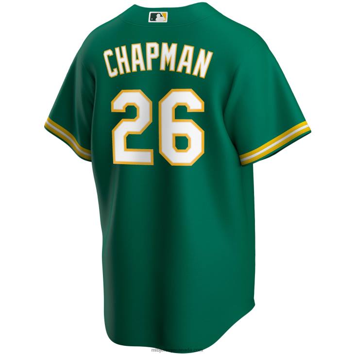 Youth Oakland Athletics Matt Chapman Nike Kelly Green Alternate Replica Player Jersey MLB Jerseys 6P0T1384