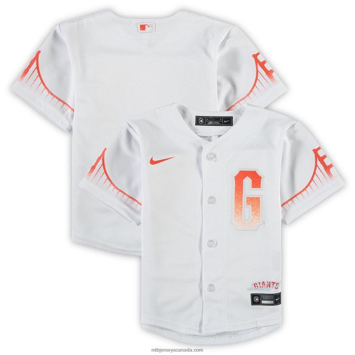 Toddler Nike White City Connect Replica Team Jersey MLB Jerseys 6P0T1519