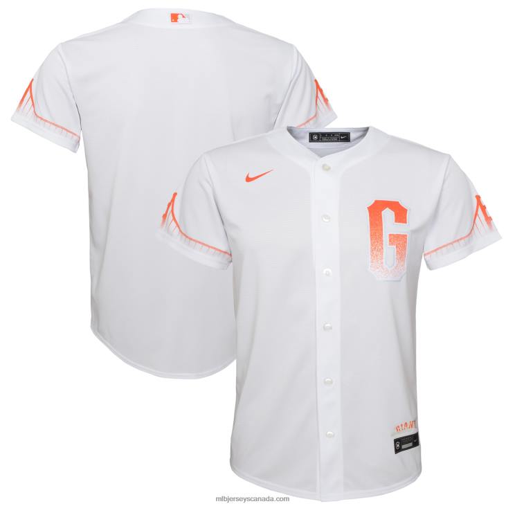 Youth San Francisco Giants Nike White City Connect Replica Jersey MLB Jerseys 6P0T1263 Youth San Francisco Giants Nike White City Connect Replica Jersey MLB Jerseys 6P0T1263