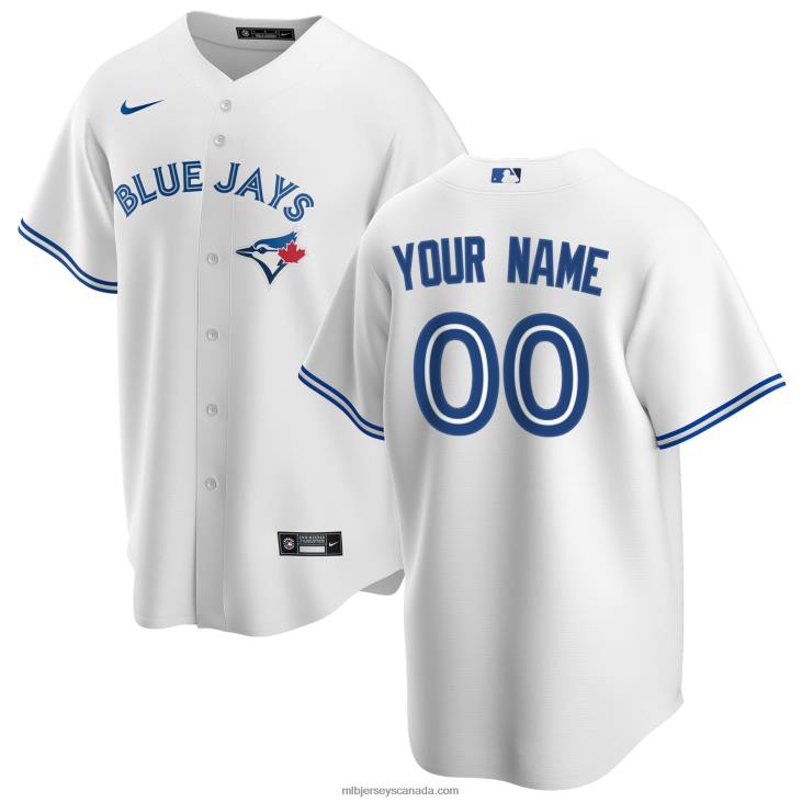 Youth Toronto Blue Jays Nike White Home Replica Custom Jersey MLB Jerseys 6P0T1193 Youth Toronto Blue Jays Nike White Home Replica Custom Jersey MLB Jerseys 6P0T1193