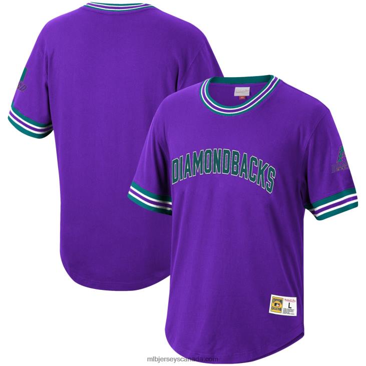 Men Arizona Diamondbacks Mitchell & Ness Purple Cooperstown Collection Wild Pitch Jersey T-Shirt MLB Jerseys 6P0T1520 Men Arizona Diamondbacks Mitchell & Ness Purple Cooperstown Collection Wild Pitch Jersey T-Shirt MLB Jerseys 6P0T1520
