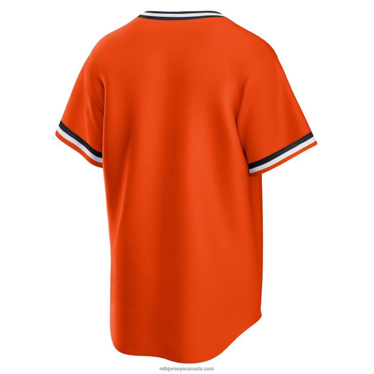 Men Baltimore Orioles Nike Orange Alternate Cooperstown Collection Team Jersey MLB Jerseys 6P0T303