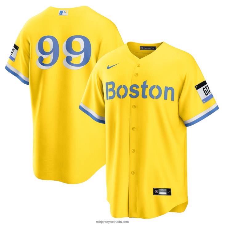 Men Boston Red Sox Alex Verdugo Nike Gold City Connect Replica Player Jersey MLB Jerseys 6P0T853 Men Boston Red Sox Alex Verdugo Nike Gold City Connect Replica Player Jersey MLB Jerseys 6P0T853