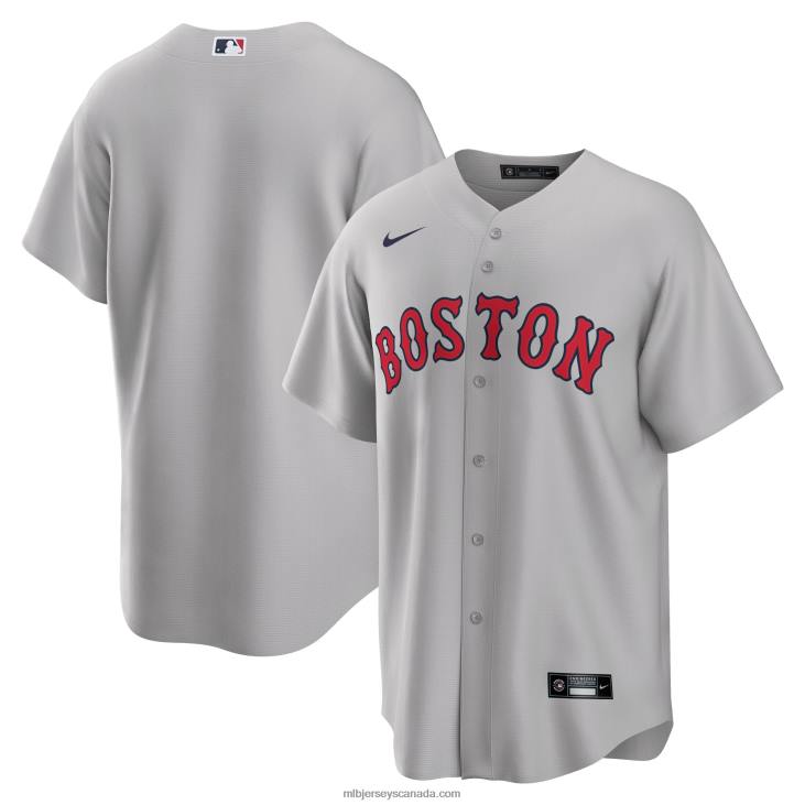 Men Boston Red Sox Nike Gray Road Replica Team Jersey MLB Jerseys 6P0T746 Men Boston Red Sox Nike Gray Road Replica Team Jersey MLB Jerseys 6P0T746