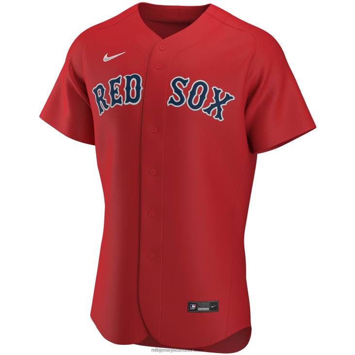 Men Boston Red Sox Nike Red Alternate Authentic Team Jersey MLB Jerseys 6P0T678