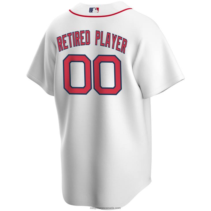 Men Boston Red Sox Nike White Home Pick-A-Player Retired Roster Replica Jersey MLB Jerseys 6P0T1043