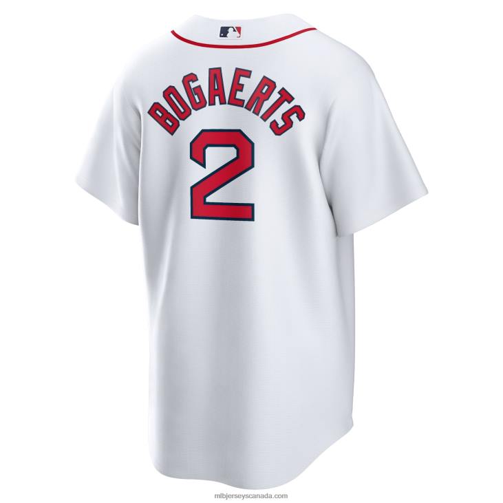 Men Boston Red Sox Xander Bogaerts Nike White 2021 Patriots' Day Official Replica Player Jersey MLB Jerseys 6P0T670