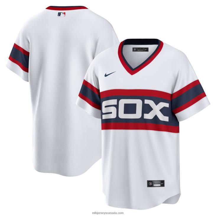 Men Chicago White Sox Nike White Home Replica Team Jersey MLB Jerseys 6P0T341