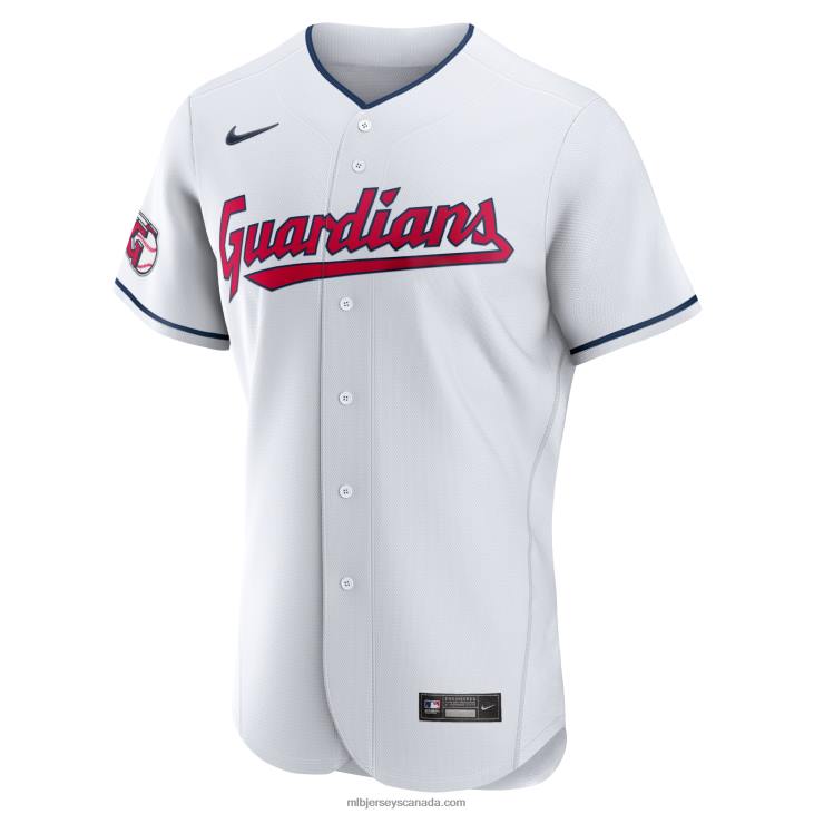 Men Cleveland Guardians Nike White Home Authentic Team Jersey MLB Jerseys 6P0T769
