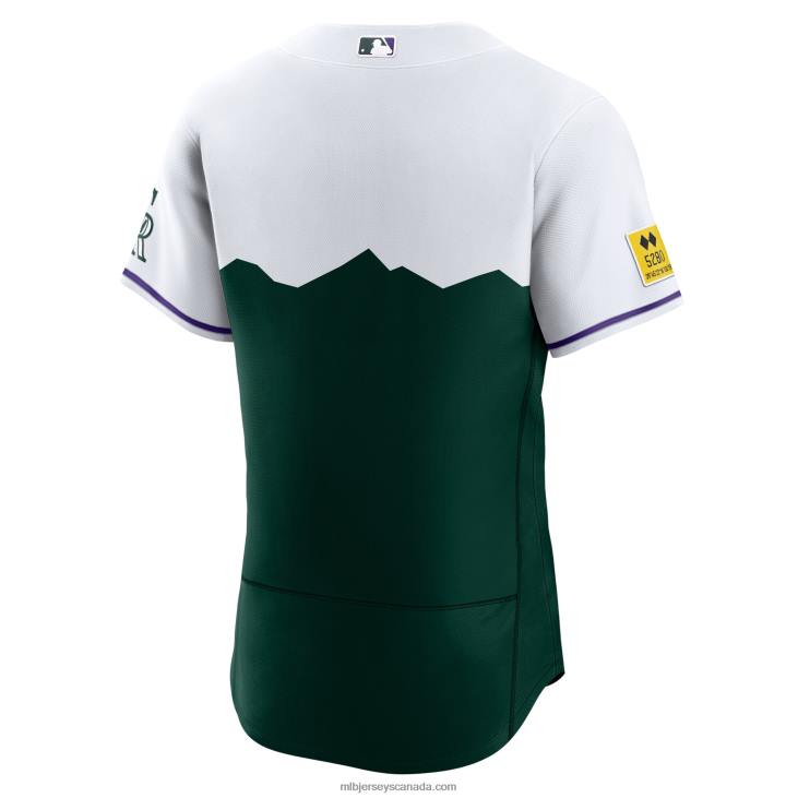 Men Colorado Rockies Nike Green 2022 City Connect Authentic Team Jersey MLB Jerseys 6P0T1622