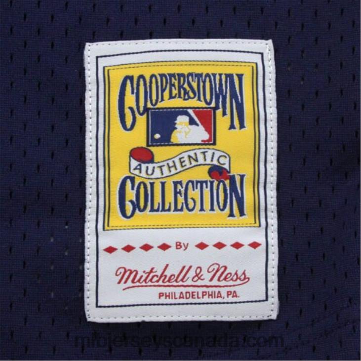 Men Detroit Tigers Alan Trammell Mitchell & Ness Navy 1984 Authentic Copperstown Collection Mesh Batting Practice Jersey MLB Jerseys 6P0T676