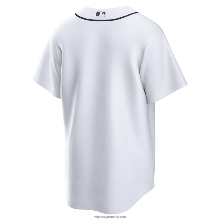 Men Detroit Tigers Nike White Home Blank Replica Jersey MLB Jerseys 6P0T309