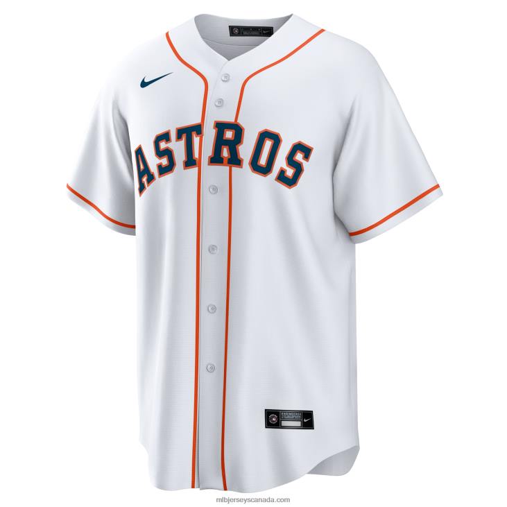 Men Houston Astros Jose Abreu Nike White Home Replica Player Jersey MLB Jerseys 6P0T1037