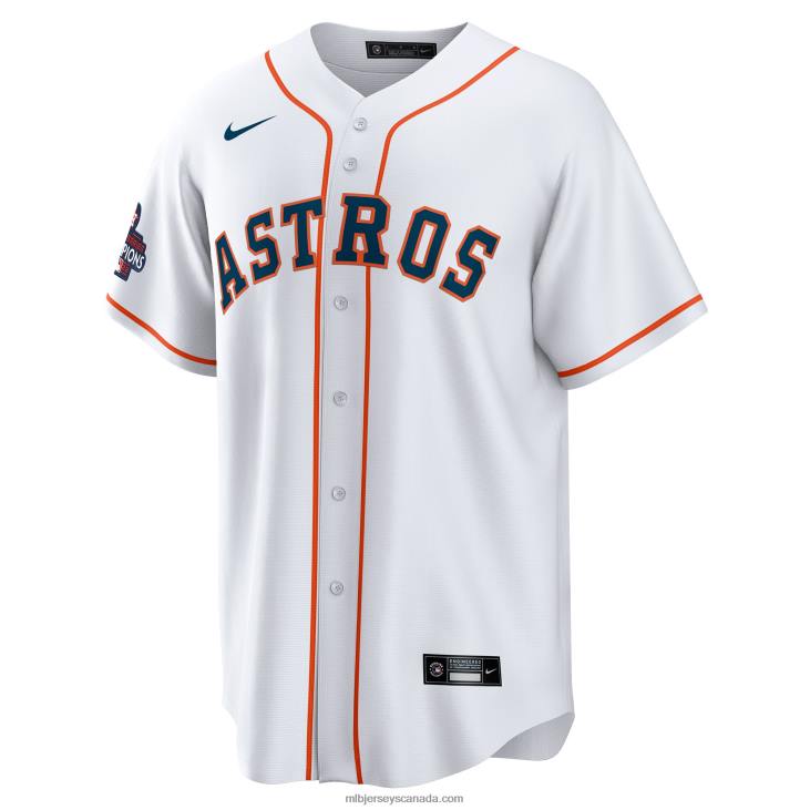 Men Houston Astros Martin Maldonado Nike White Home 2022 World Series Champions Replica Player Jersey MLB Jerseys 6P0T1599