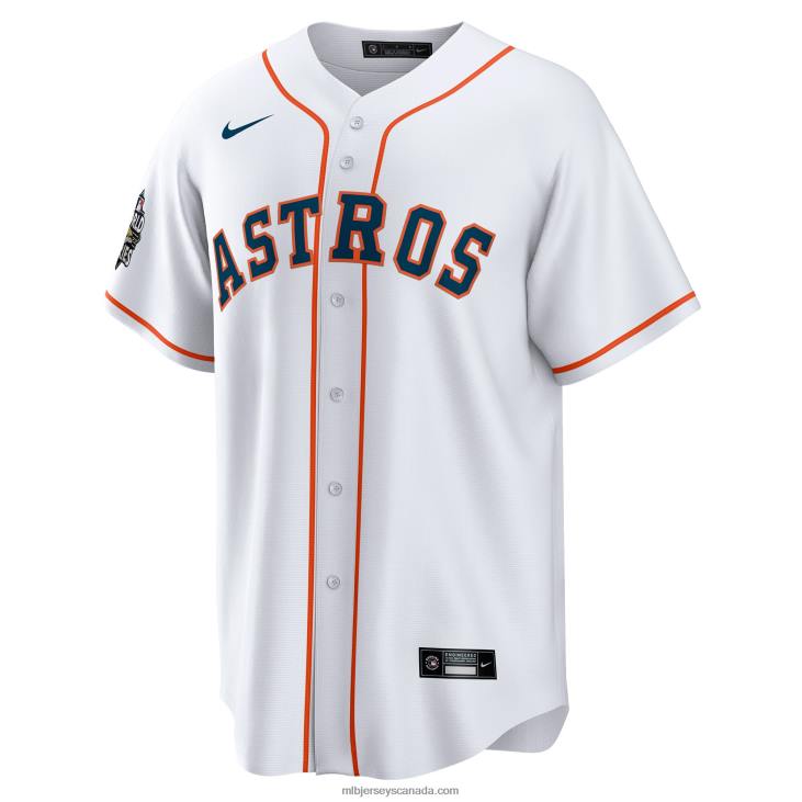 Men Houston Astros Martin Maldonado Nike White Home 2022 World Series Replica Player Jersey MLB Jerseys 6P0T1591