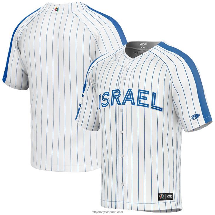Men Israel Baseball White 2023 World Baseball Classic Replica Jersey MLB Jerseys 6P0T977 Men Israel Baseball White 2023 World Baseball Classic Replica Jersey MLB Jerseys 6P0T977