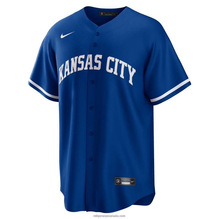 Men Kansas City Royals Bo Jackson Nike Royal Alternate Cooperstown Collection Replica Player Jersey MLB Jerseys 6P0T613