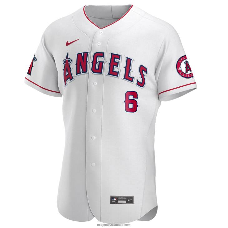 Men Los Angeles Angels Anthony Rendon Nike White Authentic Player Jersey MLB Jerseys 6P0T1485