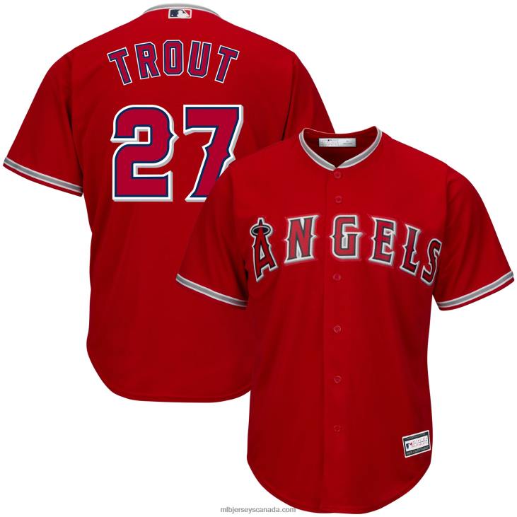 Men Los Angeles Angels Mike Trout Red Big & Tall Replica Player Jersey MLB Jerseys 6P0T711 Men Los Angeles Angels Mike Trout Red Big & Tall Replica Player Jersey MLB Jerseys 6P0T711