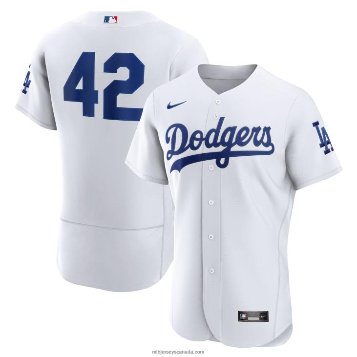 Men Los Angeles Dodgers Nike White 2023 Jackie Robinson Day Authentic Jersey MLB Jerseys 6P0T979