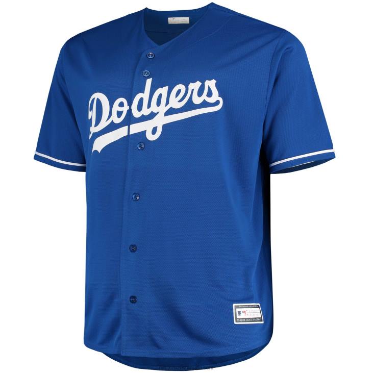 Men Los Angeles Dodgers Royal Big & Tall Replica Alternate Team Jersey MLB Jerseys 6P0T504