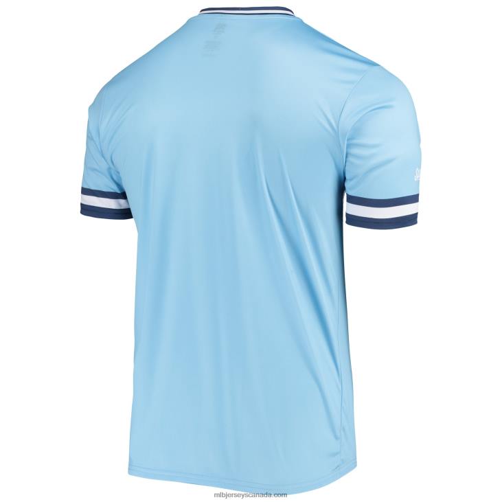 Men Los Angeles Dodgers Stitches Blue/Royal Cooperstown Collection V-Neck Team Color Jersey MLB Jerseys 6P0T1137