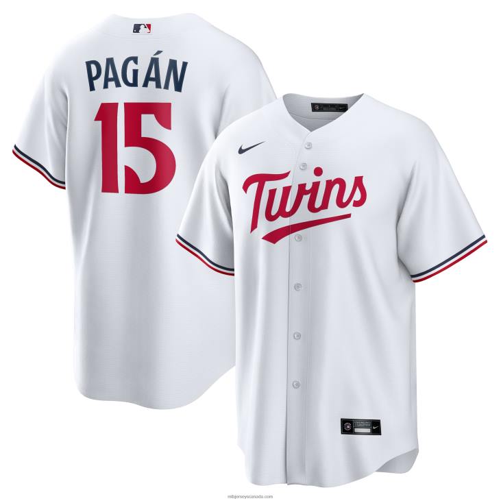 Men Minnesota Twins Emilio Pagan Nike White Home Replica Player Jersey MLB Jerseys 6P0T1604 Men Minnesota Twins Emilio Pagan Nike White Home Replica Player Jersey MLB Jerseys 6P0T1604