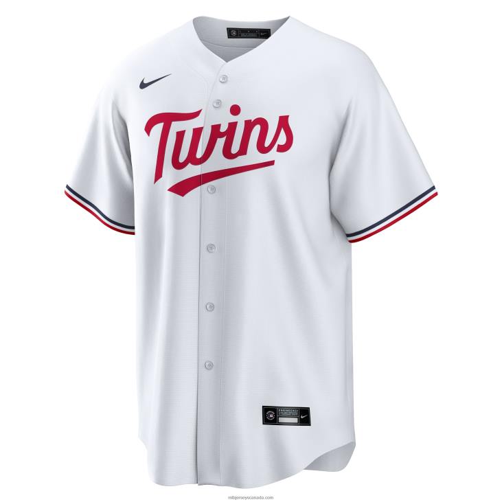 Men Minnesota Twins Emilio Pagan Nike White Home Replica Player Jersey MLB Jerseys 6P0T1604