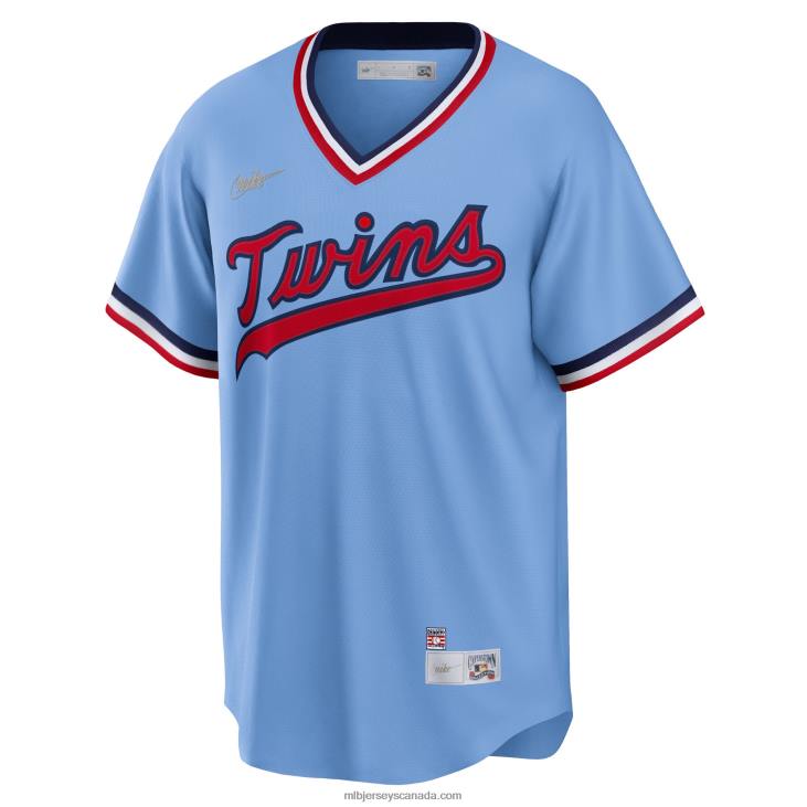Men Minnesota Twins Harmon Killebrew Nike Light Blue Road Cooperstown Collection Player Jersey MLB Jerseys 6P0T1180