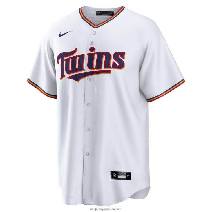 Men Minnesota Twins Nike White Home Replica Team Jersey MLB Jerseys 6P0T1551