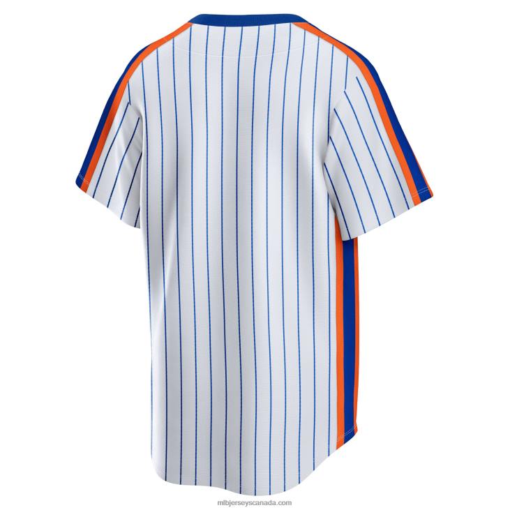 Men New York Mets Nike White Home Cooperstown Collection Team Jersey MLB Jerseys 6P0T452