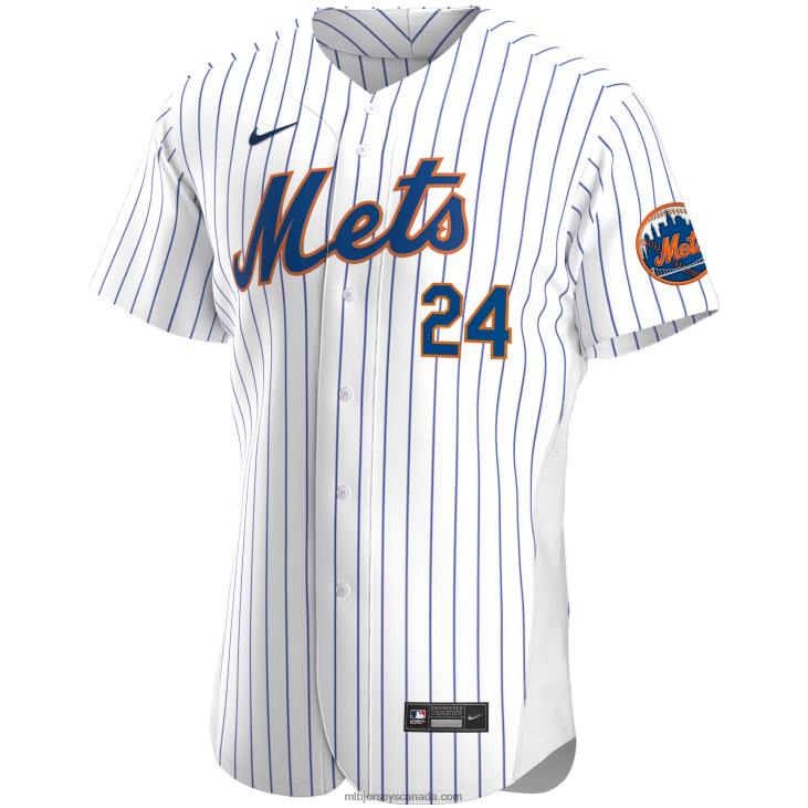 Men New York Mets Robinson Cano Nike White Home Authentic Player Jersey MLB Jerseys 6P0T1555