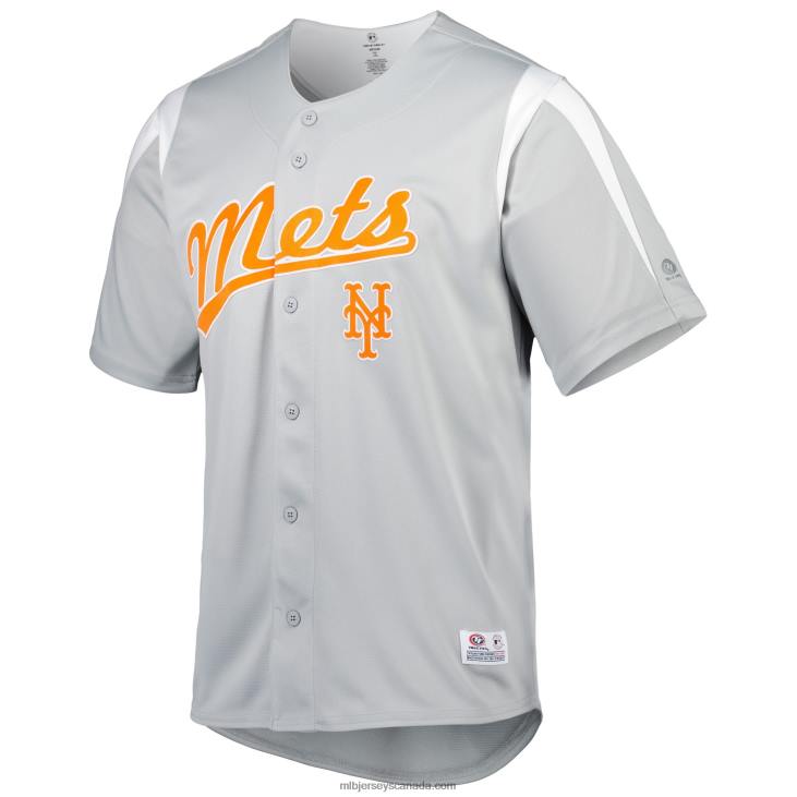 Men New York Mets Stitches Gray Chase Jersey MLB Jerseys 6P0T956