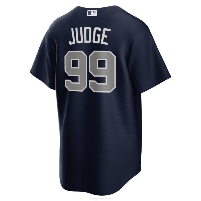 MLB Jerseys Men New York Yankees Aaron Judge Nike Navy Alternate Replica Player Name Jersey 6P0T42