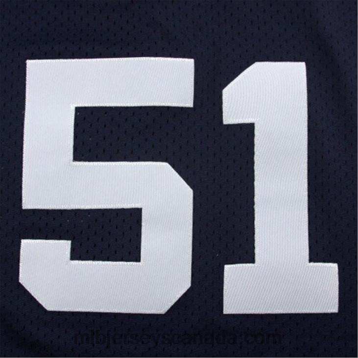 Men New York Yankees Bernie Williams Mitchell & Ness Navy Cooperstown Mesh Batting Practice Jersey MLB Jerseys 6P0T999