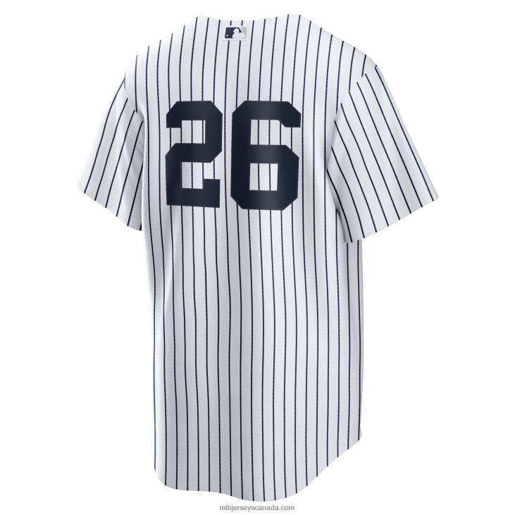 Men New York Yankees DJ LeMahieu Nike White Home Replica Player Name Jersey MLB Jerseys 6P0T141