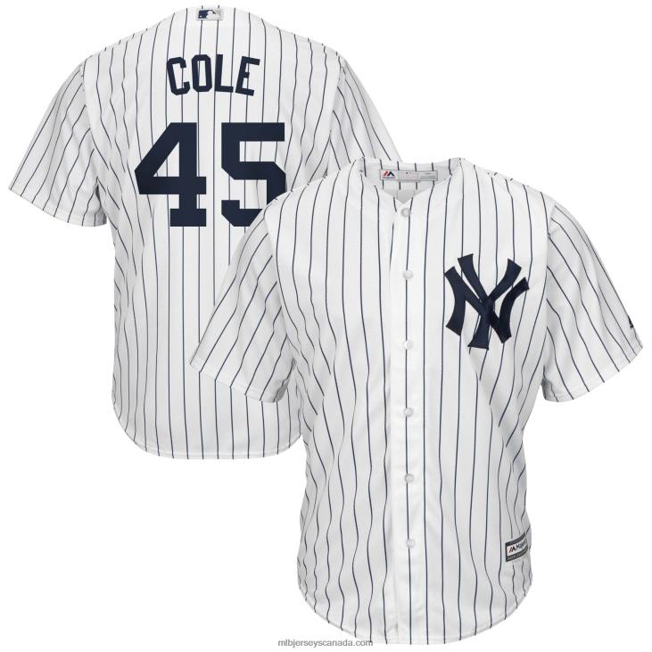 Men New York Yankees Gerrit Cole White/Navy Big & Tall Replica Player Jersey MLB Jerseys 6P0T1350 Men New York Yankees Gerrit Cole White/Navy Big & Tall Replica Player Jersey MLB Jerseys 6P0T1350