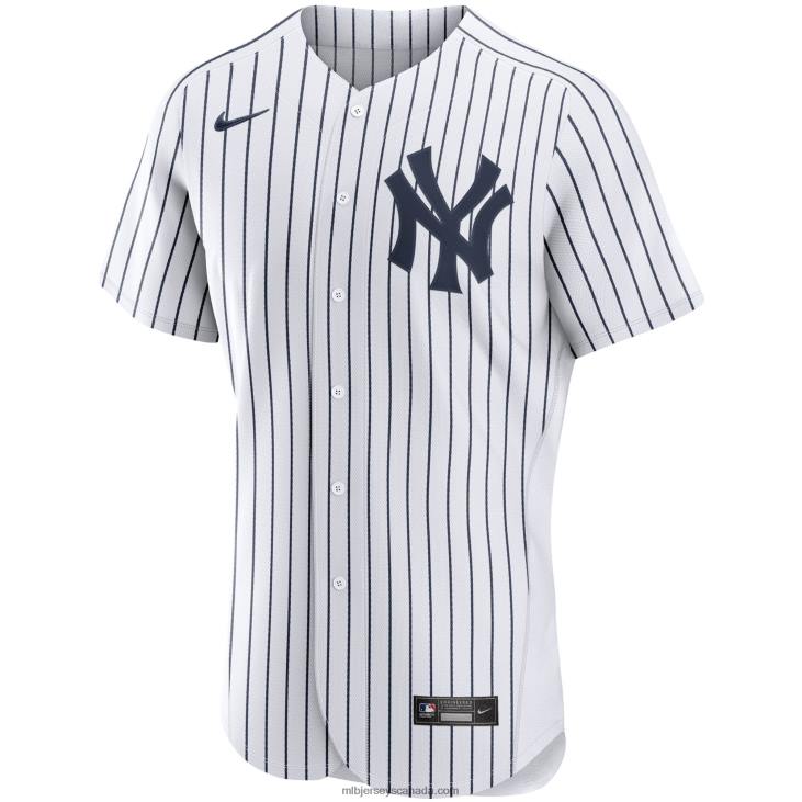 Men New York Yankees Giancarlo Stanton Nike White Home Authentic Player Jersey MLB Jerseys 6P0T747