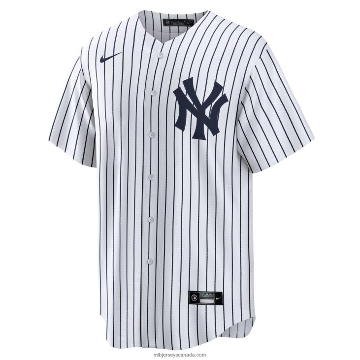 Men New York Yankees Nike White Home Replica Team Jersey MLB Jerseys 6P0T813