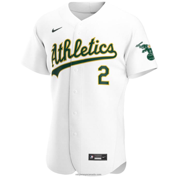 Men Oakland Athletics Khris Davis Nike White Home Authentic Player Jersey MLB Jerseys 6P0T1270